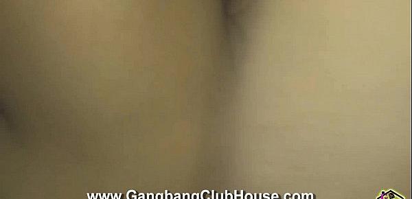  Smokey Flame Get&039;s Gangbanged at The Gangbang Club House- Gangbangchurch.com